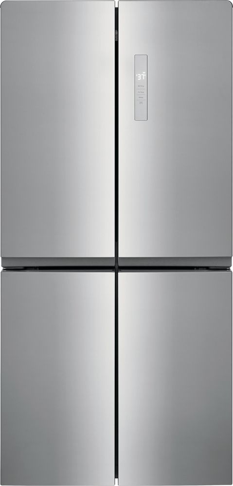 Frigidaire® 17.4 Cu. Ft. Brushed Steel Counter-Depth French Door Refrigerator 0