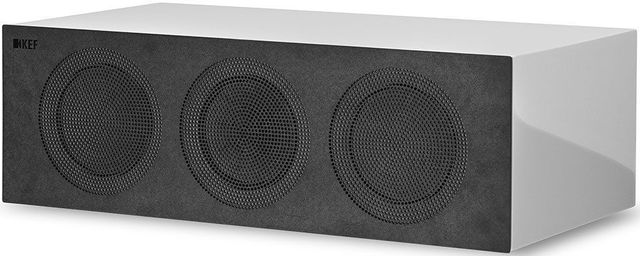 KEF R Series 5.25" White Gloss Center Channel Speaker 1