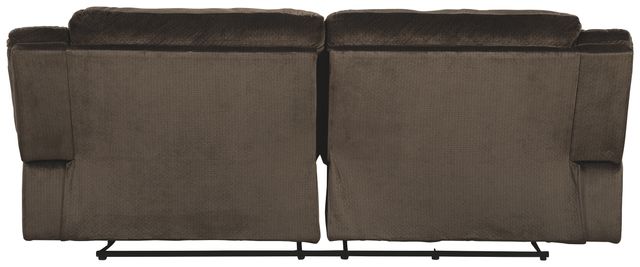 Signature Design by Ashley® Clonmel Chocolate 2 Seat Reclining Power Sofa 11