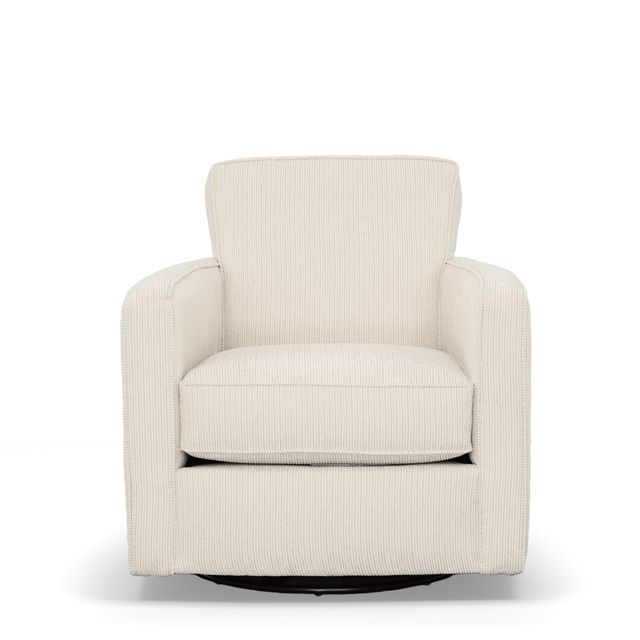 Bauhaus Furniture Bexley Linen Swivel Chair | Miskelly Furniture