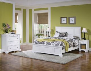 Homestyles® Century 3 Piece Off-White Queen Bedroom Set