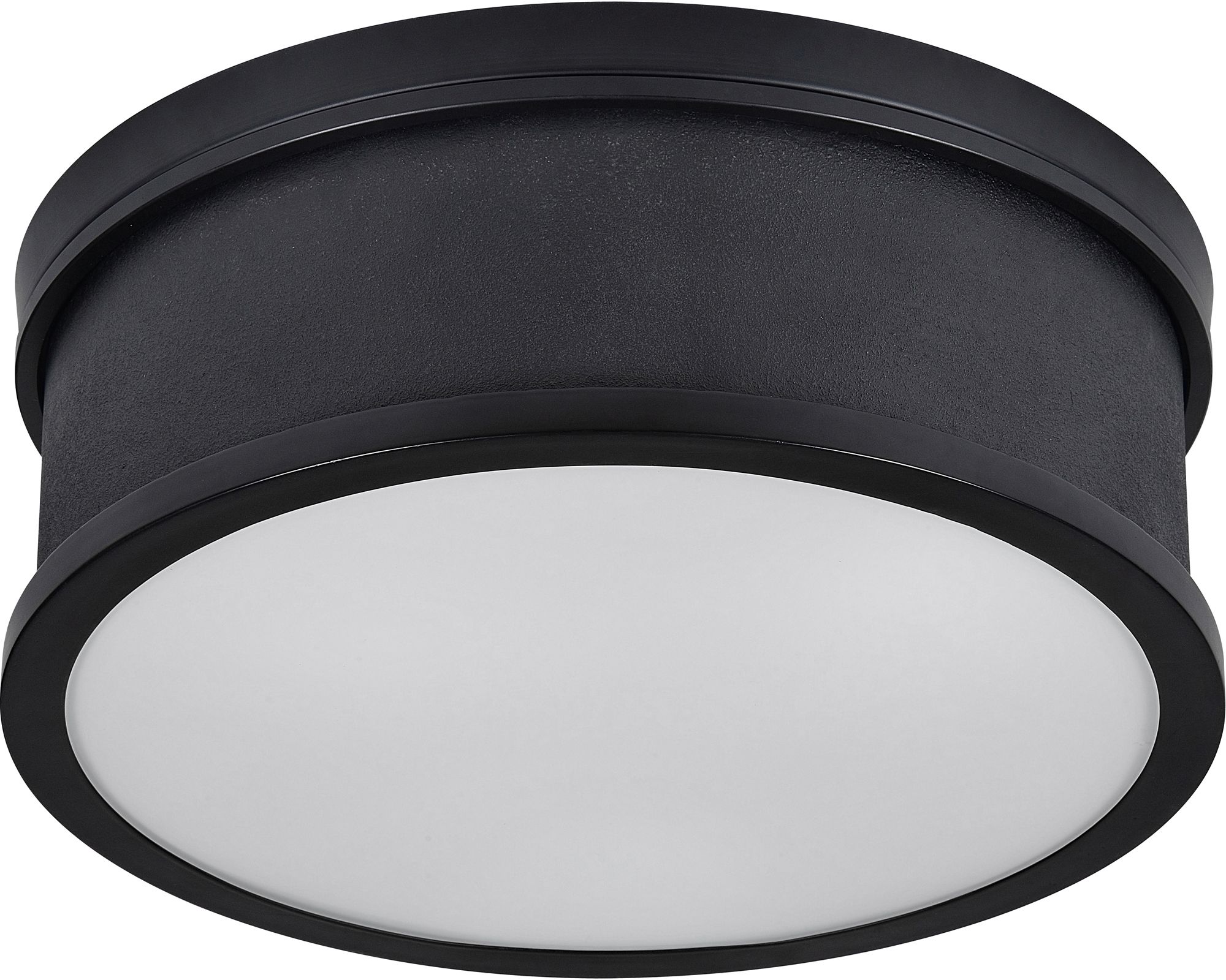 matte black flush mount