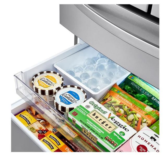 LG 22.5 Cu. Ft. PrintProof™ Stainless Steel Counter Depth French Door Refrigerator 25