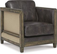 Signature Design by Ashley® Copeland Antiqued Brown Accent Chair