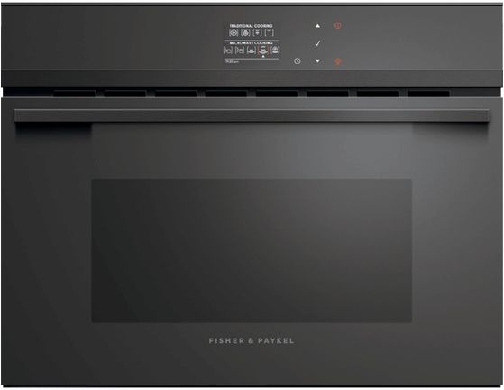 Fisher & Paykel Series 9 24" Black Electric Speed Oven 0