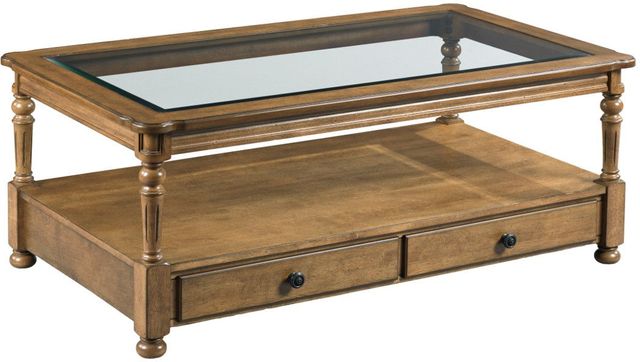 England Furniture Candlewood Rectangular Drawer Cocktail Table-0