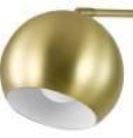 Coaster® Modern Brass Floor Lamp 1