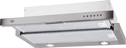 XO Fabriano Collection 35.38" Stainless Steel Under Cabinet  Range Hood