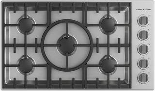 Fisher & Paykel Series 7 36" Stainless Steel Professional Natural Gas Cooktop
