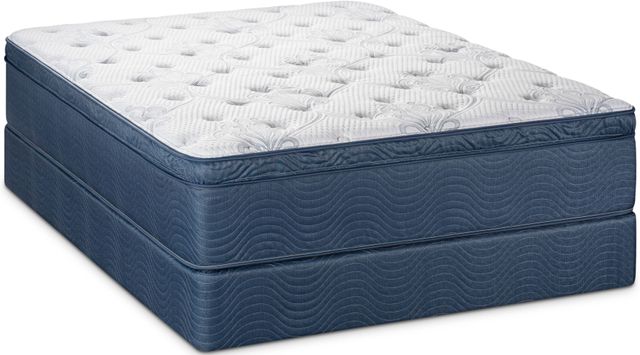 Restonic® Value Flora Plush Pillow Top Queen Mattress 1
