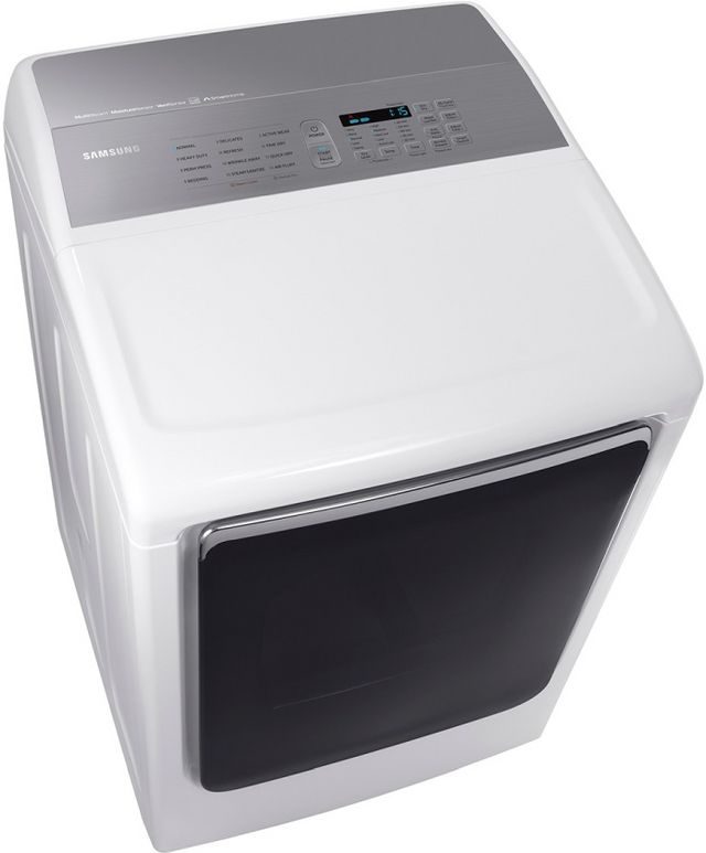 Samsung 7.4 Cu. Ft. White Front Load Electric Dryer 1