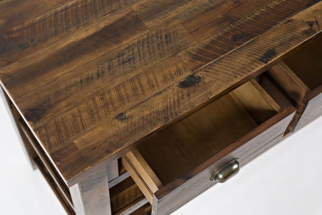 Jofran Inc. Artisan's Craft Dakota Oak Sofa Table 5