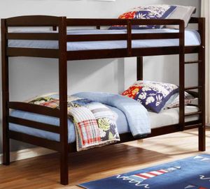 Lifestyle Espresso Twin/Twin Bunk Bed