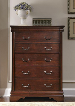 Liberty Furniture Carriage Court Mahogany 6 Drawer Chest