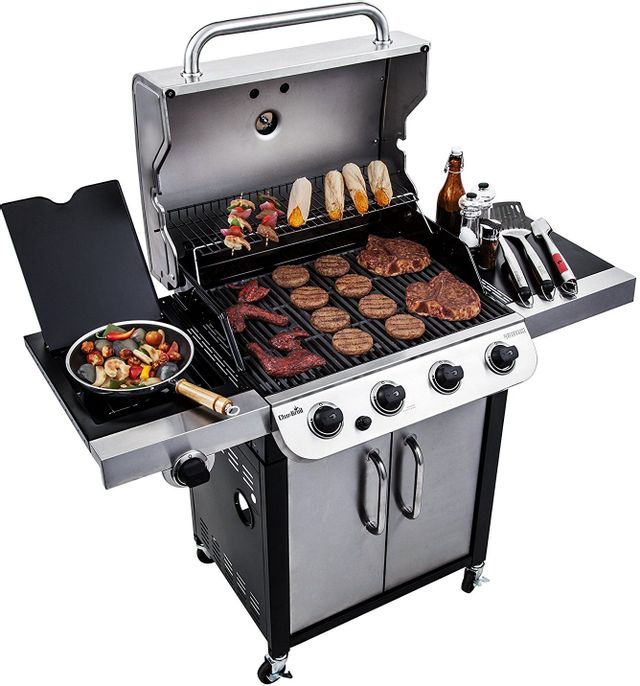 Char-Broil® Performance Series™ 53.1” Gas Grill-Black with Stainless Steel 5