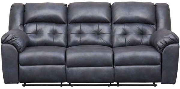 Affordable Furniture Telluride Indigo Reclining Sofa
