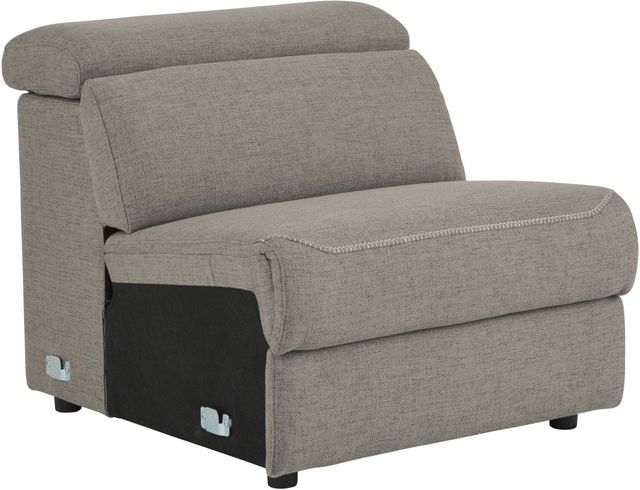 Signature Design by Ashley® Mabton 3-Piece Gray Right-Arm Facing Power Reclining Sectional-3
