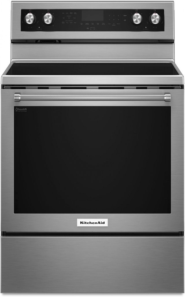 KitchenAid® 4 Piece Stainless Steel Kitchen Appliance Package 3