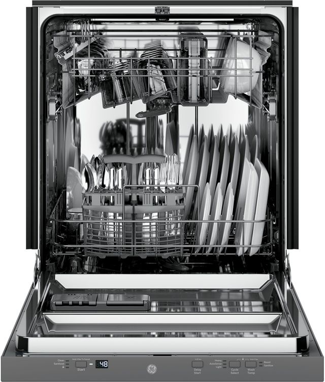 GE® 24" Built-In Dishwasher-Stainless Steel-GDT225SSLSS-2