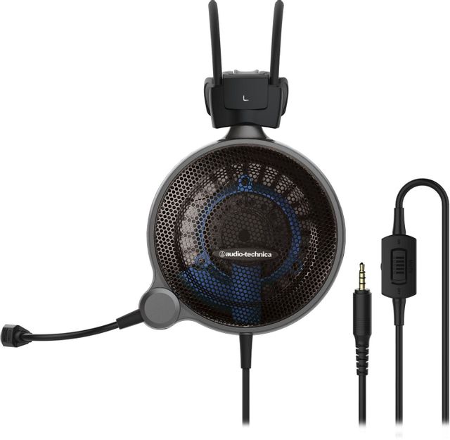 Audio-Technica® Black High-Fidelity Gaming Headset 1