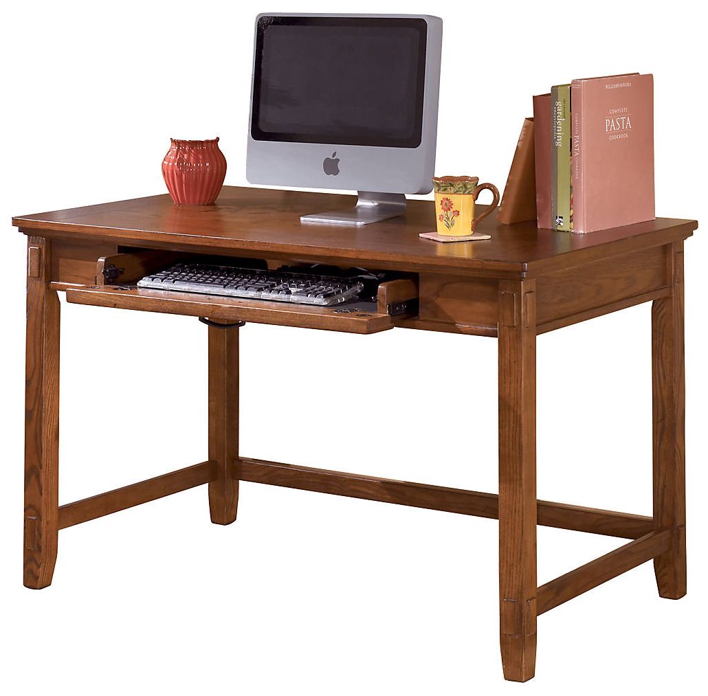 medium brown desk