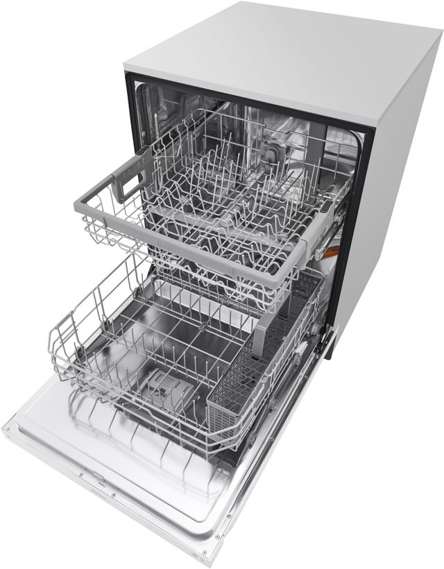 LG 24" White Built In Dishwasher 5