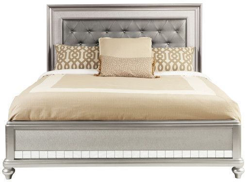 Samuel Lawrence Furniture Diva Queen Bed Plus Dresser, Mirror and Nightstand-1