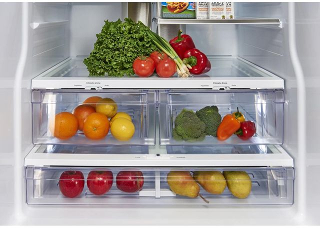 Réfrigérateur à portes françaises à profondeur de comptoir de 33 po GE Profile™ de 17,5 pi³ - Acier inoxydable 21