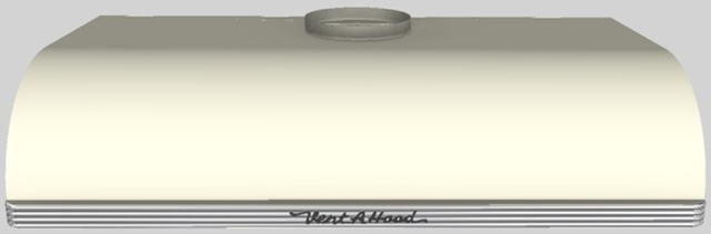 Vent-A-Hood® 42"  Retro Style Under Cabinet Range Hood-Biscuit-0