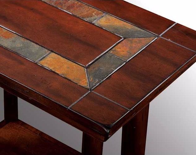Sunny Designs™ Santa Fe Dark Chocolate Chair Side Table-2
