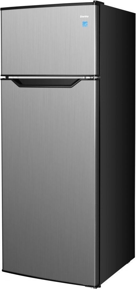 Danby® 7.4 Cu. Ft. Black/Stainless Counter Depth Top Mount Refrigerator-1