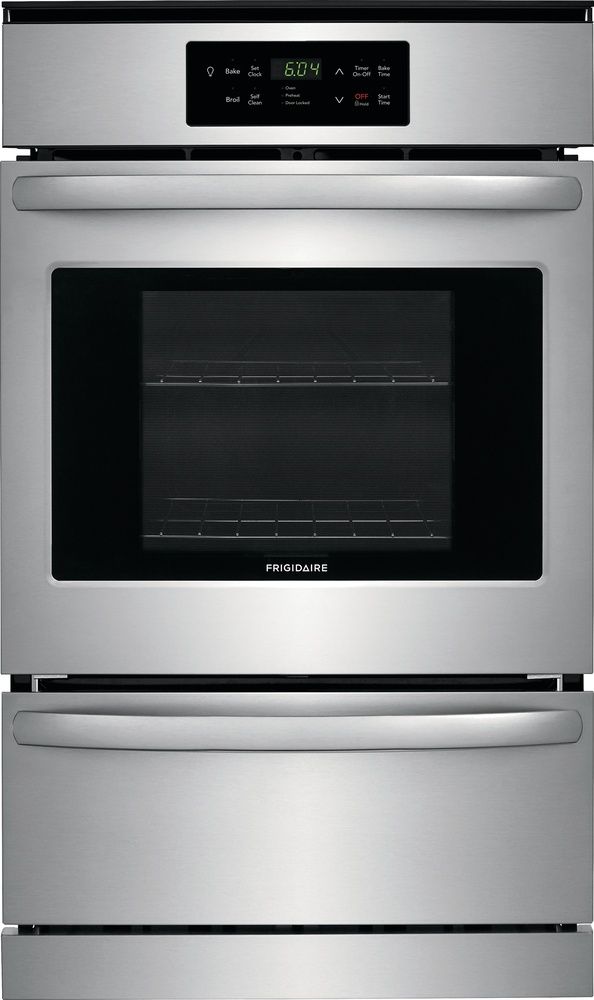 Frigidaire® 24" Stainless Steel Single Gas Wall Oven-0