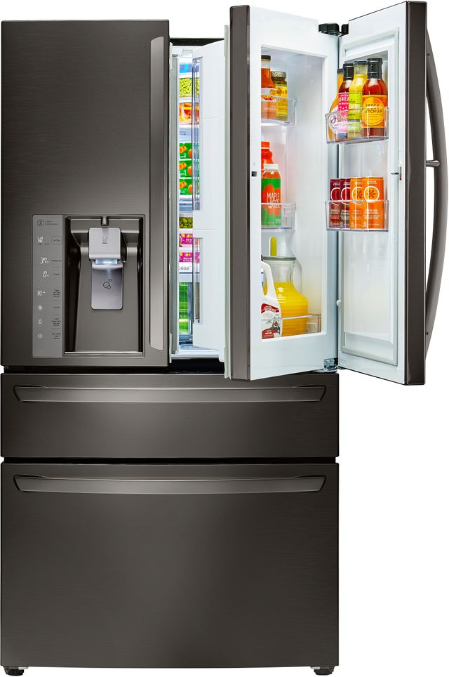 LG 29.7 Cu. Ft. Black Stainless Steel French Door Refrigerator 2