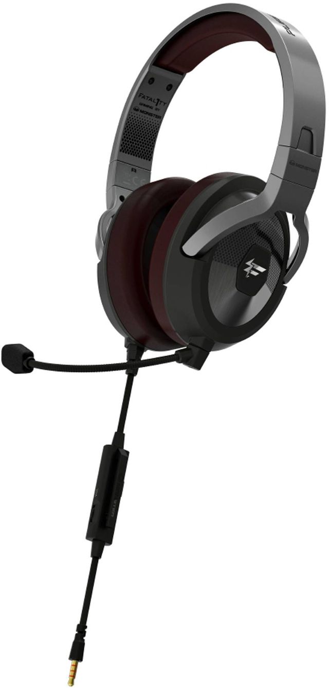 Monster® Fatal1ty® FXM 200 Gaming Over-Ear Headphones 0