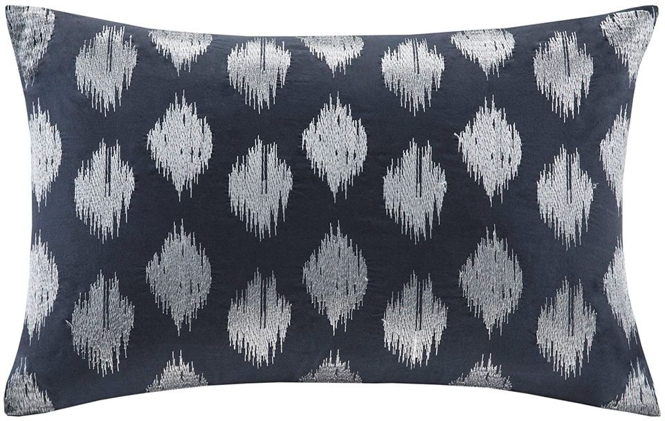 Navy 2024 oblong pillow