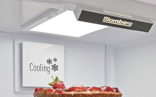 Blomberg® 8.0 Cu. Ft. Panel Ready Built In Bottom Freezer Refrigerator-2