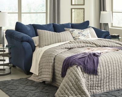 Signature Design by Ashley® Darcy Blue Full Sofa Sleeper-2