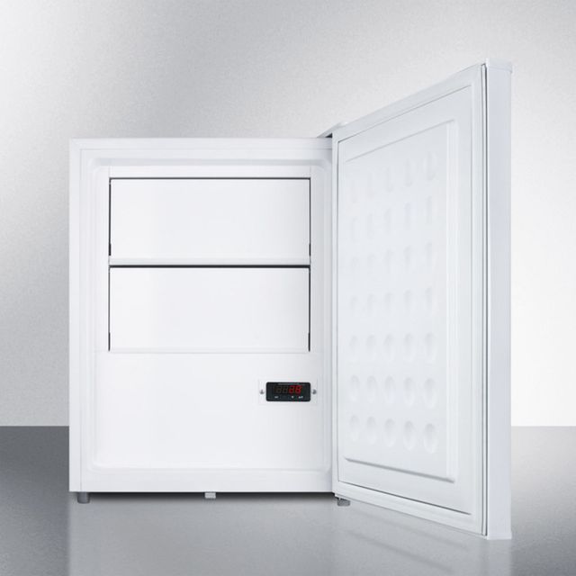 Accucold® by Summit® VAC Series 0.8 Cu. Ft. White Compact Refrigerator 1