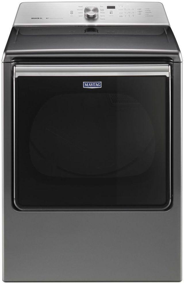 Maytag® 8.8 Cu. Ft. Metallic Slate Front Load Electric Dryer