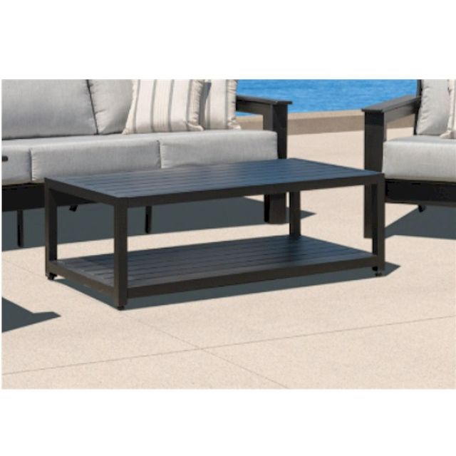 Enclover Hickory Coffee Table (Black)