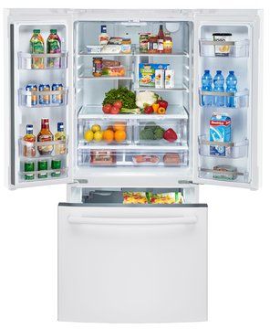 Réfrigérateur à portes françaises de 33 po GE Profile® de 24,5 pi³ - Blanc 2