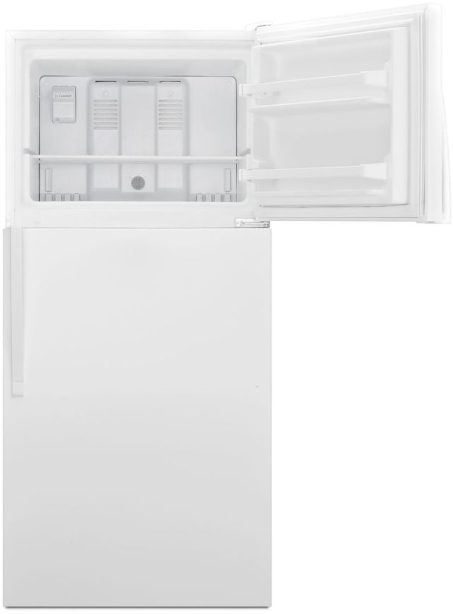Whirlpool® 18.2 Cu. Ft. Top Freezer Refrigerator-White Scratch and Dent 6