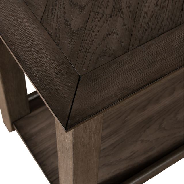 Liberty Furniture Rawson Gray Chair Side Table-4