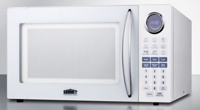 Summit® 1.0 Cu. Ft. White Countertop Microwave-1