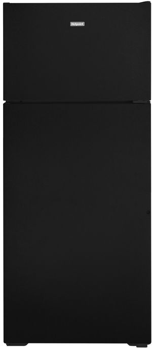 Hotpoint® 17.5 Cu. Ft. Black Top Freezer Refrigerator