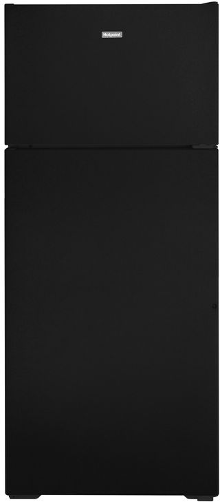 Hotpoint® 17.5 Cu. Ft. Black Top Freezer Refrigerator