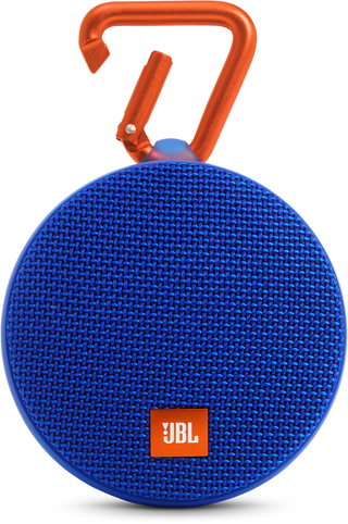 JBL® Clip 2 Blue Portable Bluetooth Speaker