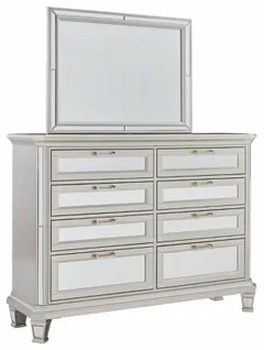 Signature Design by Ashley® Lindenfield Silver Dresser and Mirror