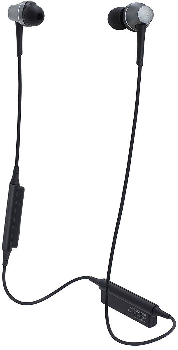 Audio-Technica® Sound Reality Gunmetal Wireless In-Ear Heaphones
