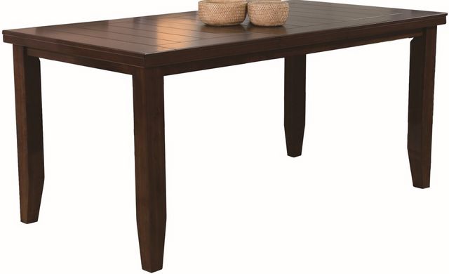 Crown Mark Bardstown Brown Counter Height Dining Table